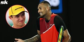 Watch: F1 star Lando Norris picks Nick Kyrgios when asked to choose between Roger Federer and Rafael Nadal
