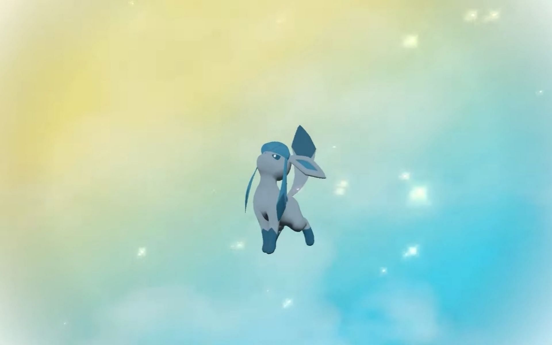Trainers can evolve Eevee into Glaceon next to the Icy Rock (Image via Game Freak)