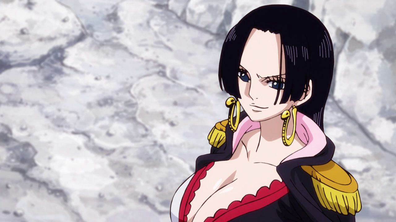 Enter captionBoa Hancock as seen during the One Piece anime (Image via Toei Animation)