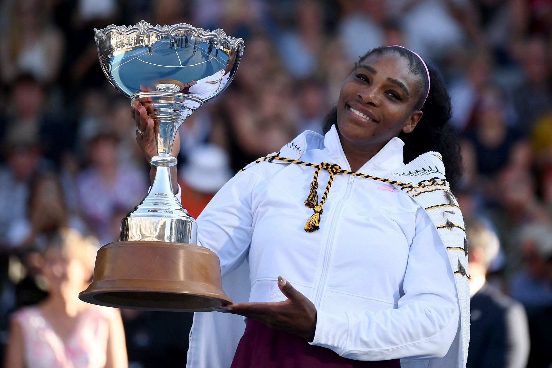 The former World No. 1 last lifted a title at the 2020 Women's ASB Classic