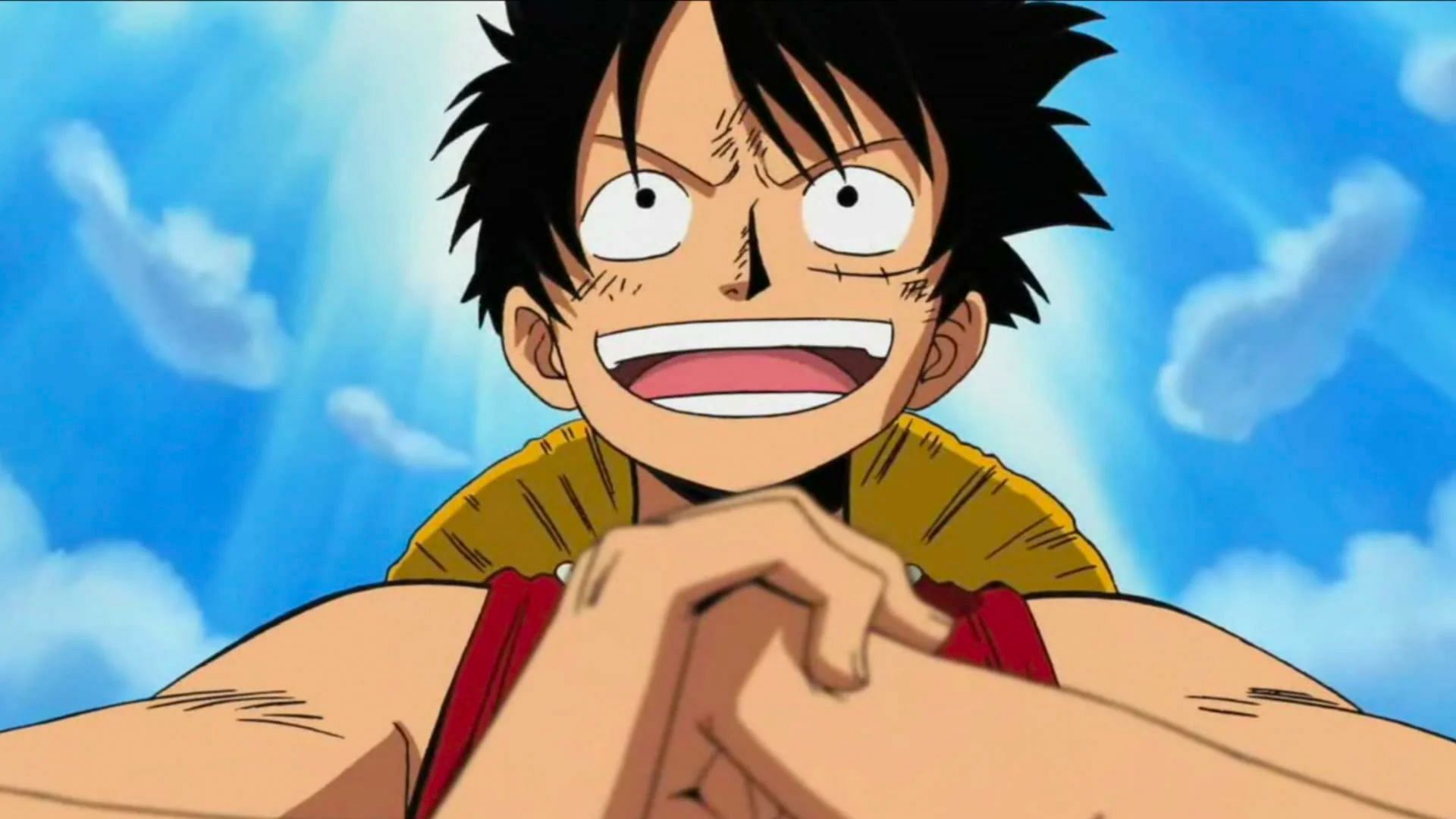 Luffy feeling determined (Image via Toei Animation)