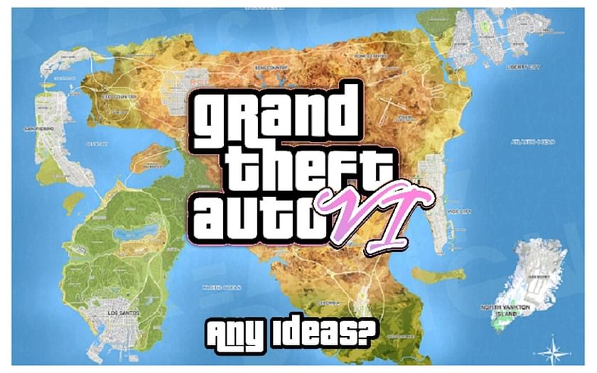 New GTA VI map leak gives fans the one thing they all want, gta 6 map 