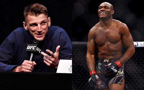 Dan Hooker (left) and Kamaru Usman (right)