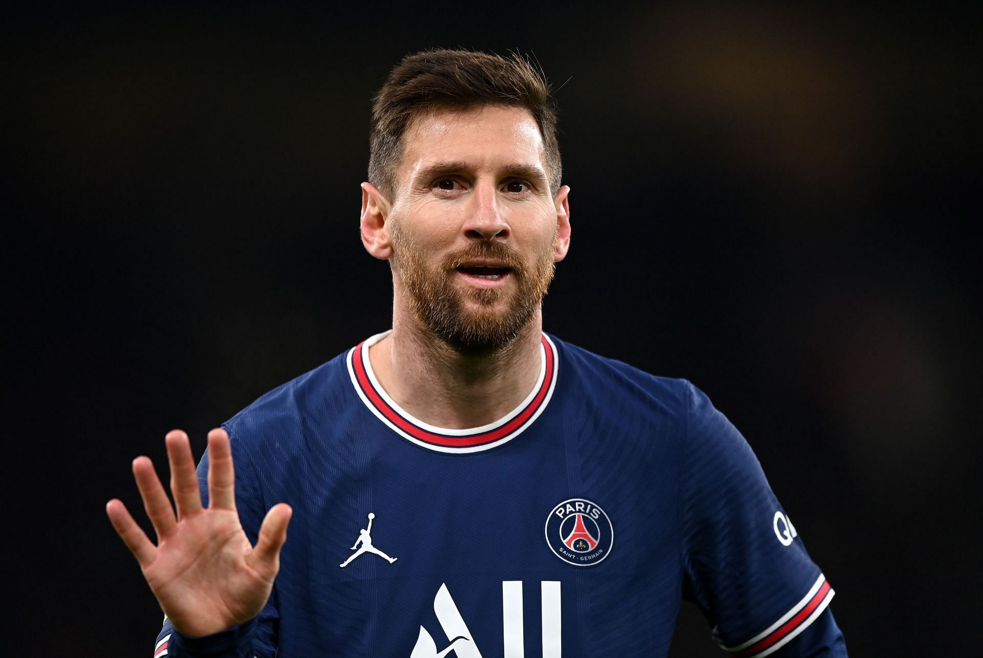 Messi is settling in nicely in France. (Photo by Shaun Botterill/Getty Images)