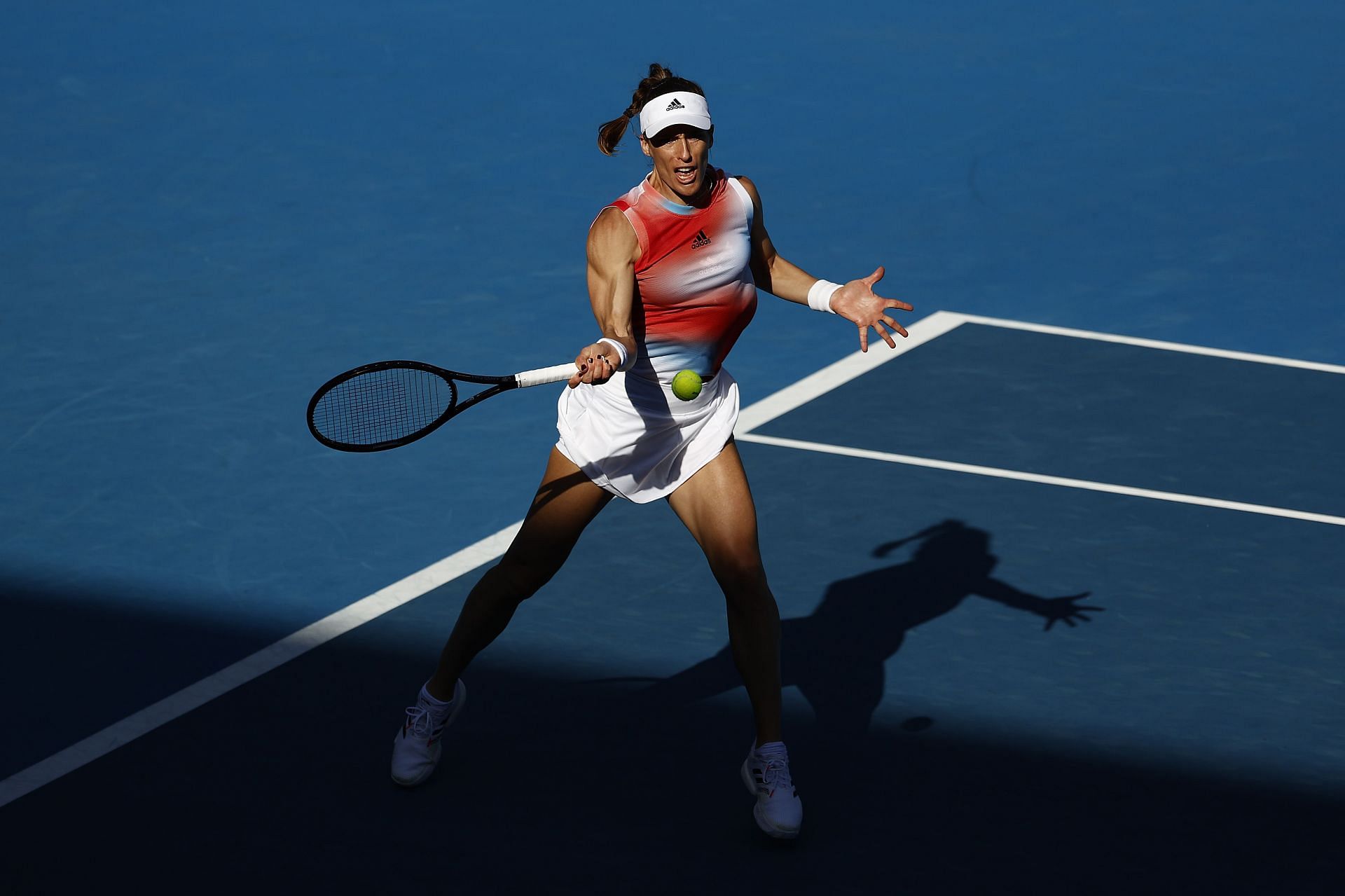 Andrea Petkovic at the 2022 Australian Open.