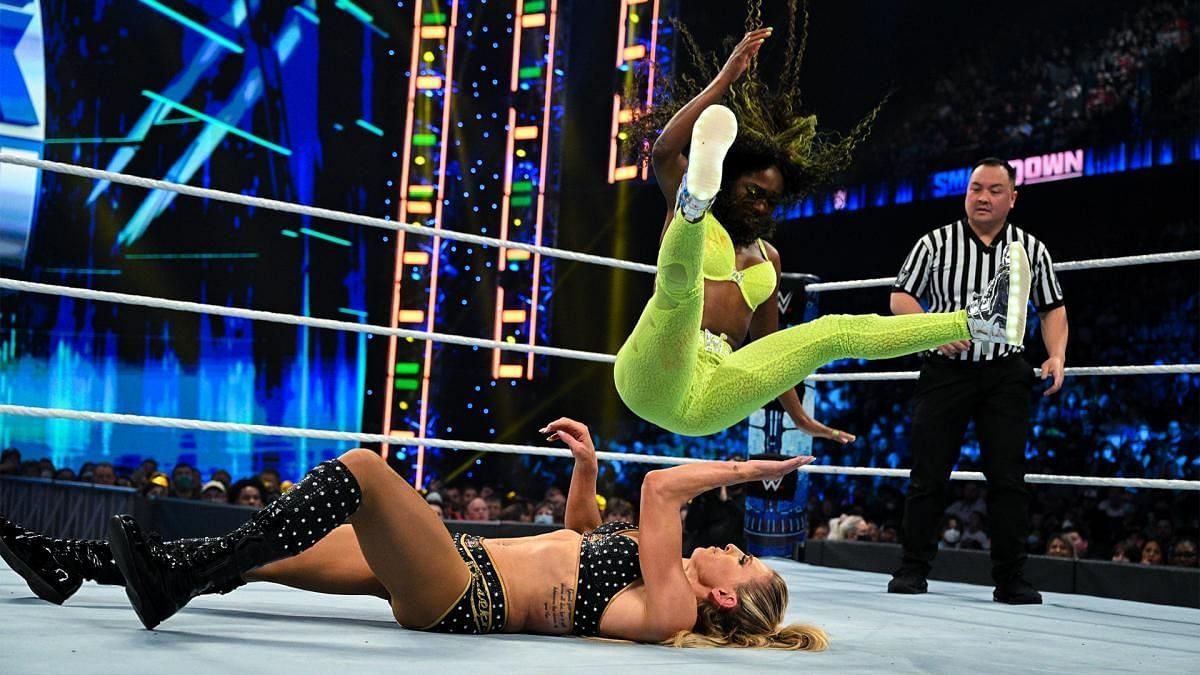 Naomi has been feuding with Charlotte Flair for a while now