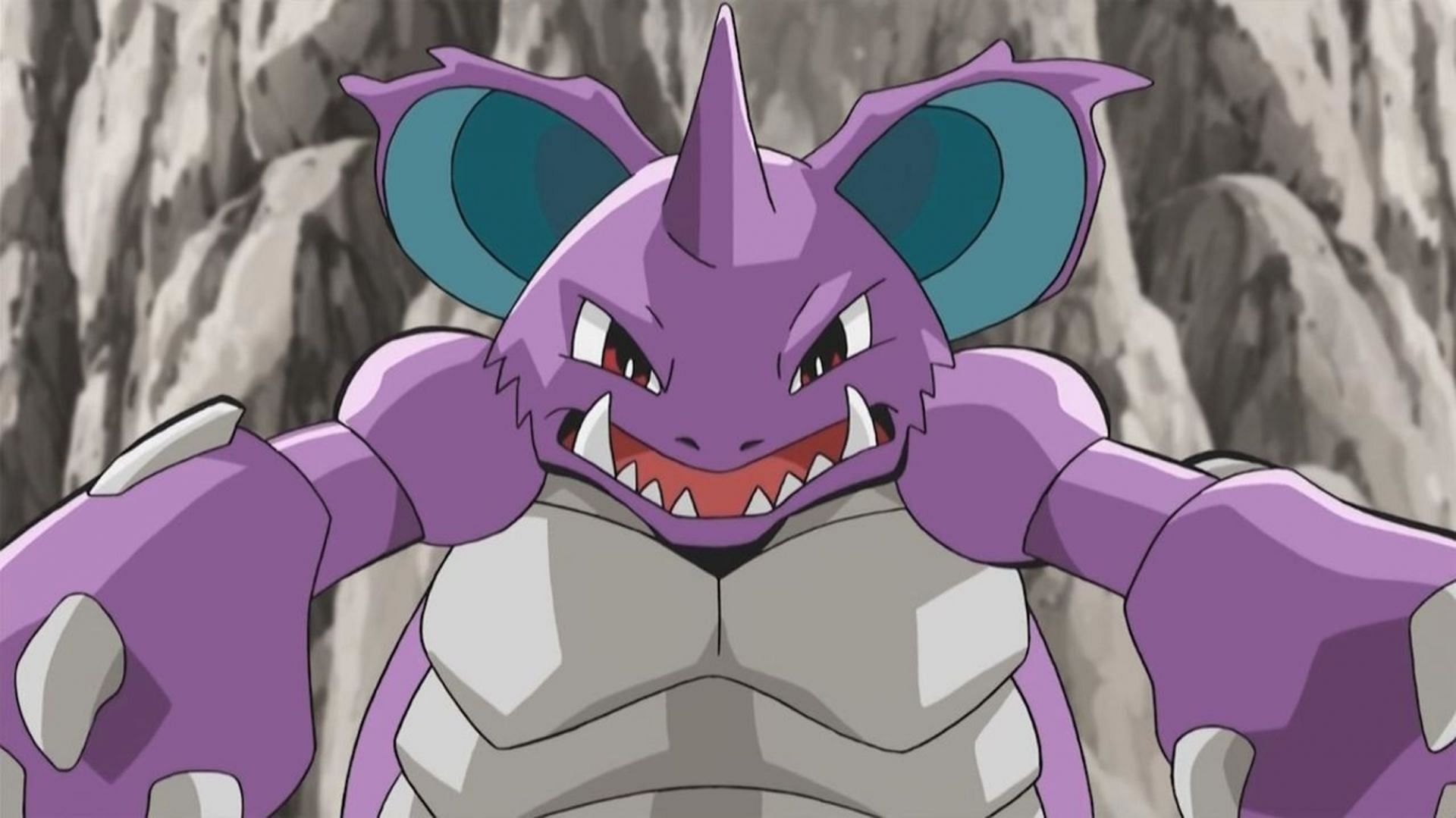 Nidoking is a Ground/Poison-type Pokemon favored by the likes of Giovanni (Image via The Pokemon Company)