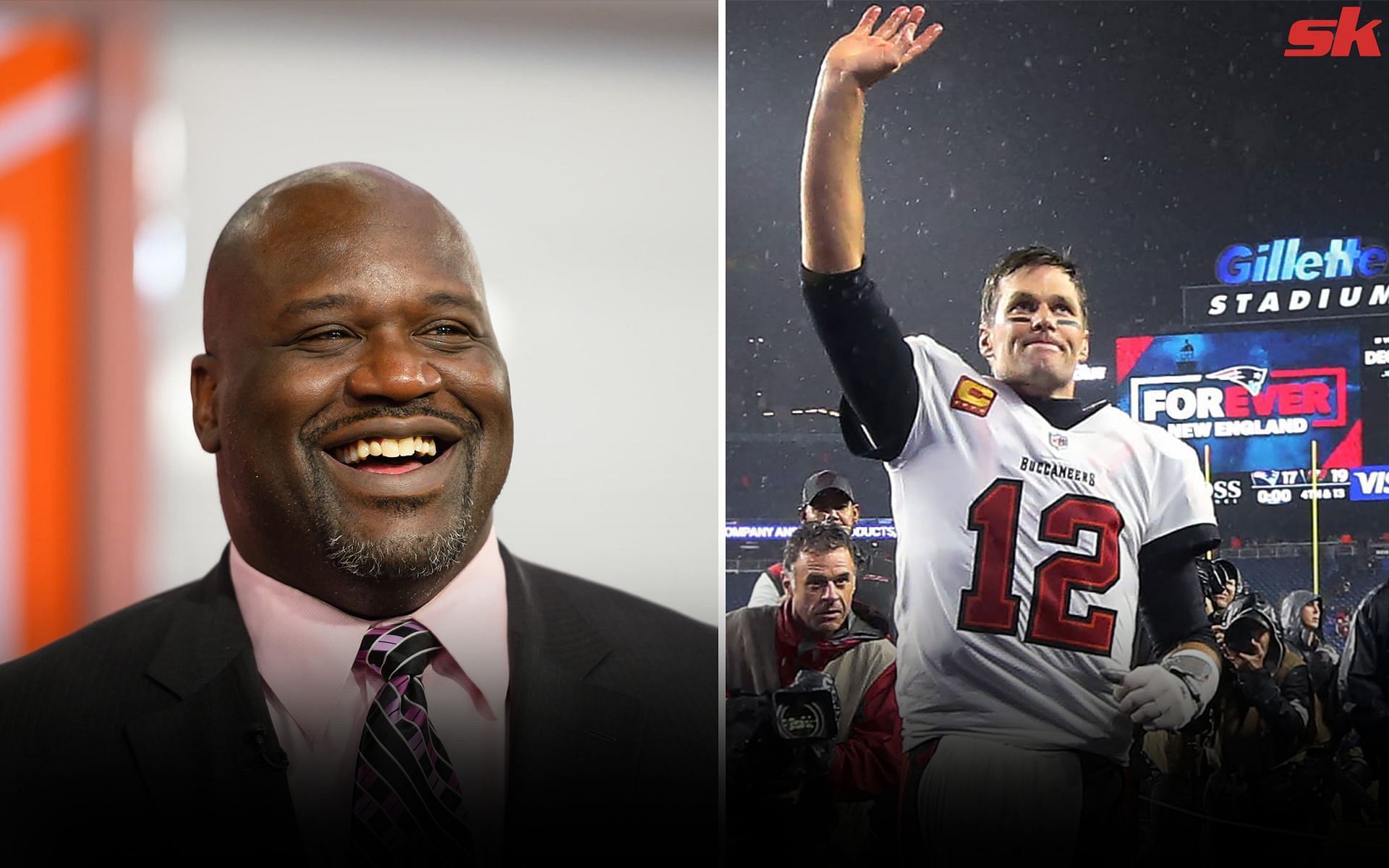 Shaquille O&#039;Neal comments on the retirement of NFL legend Tom Brady