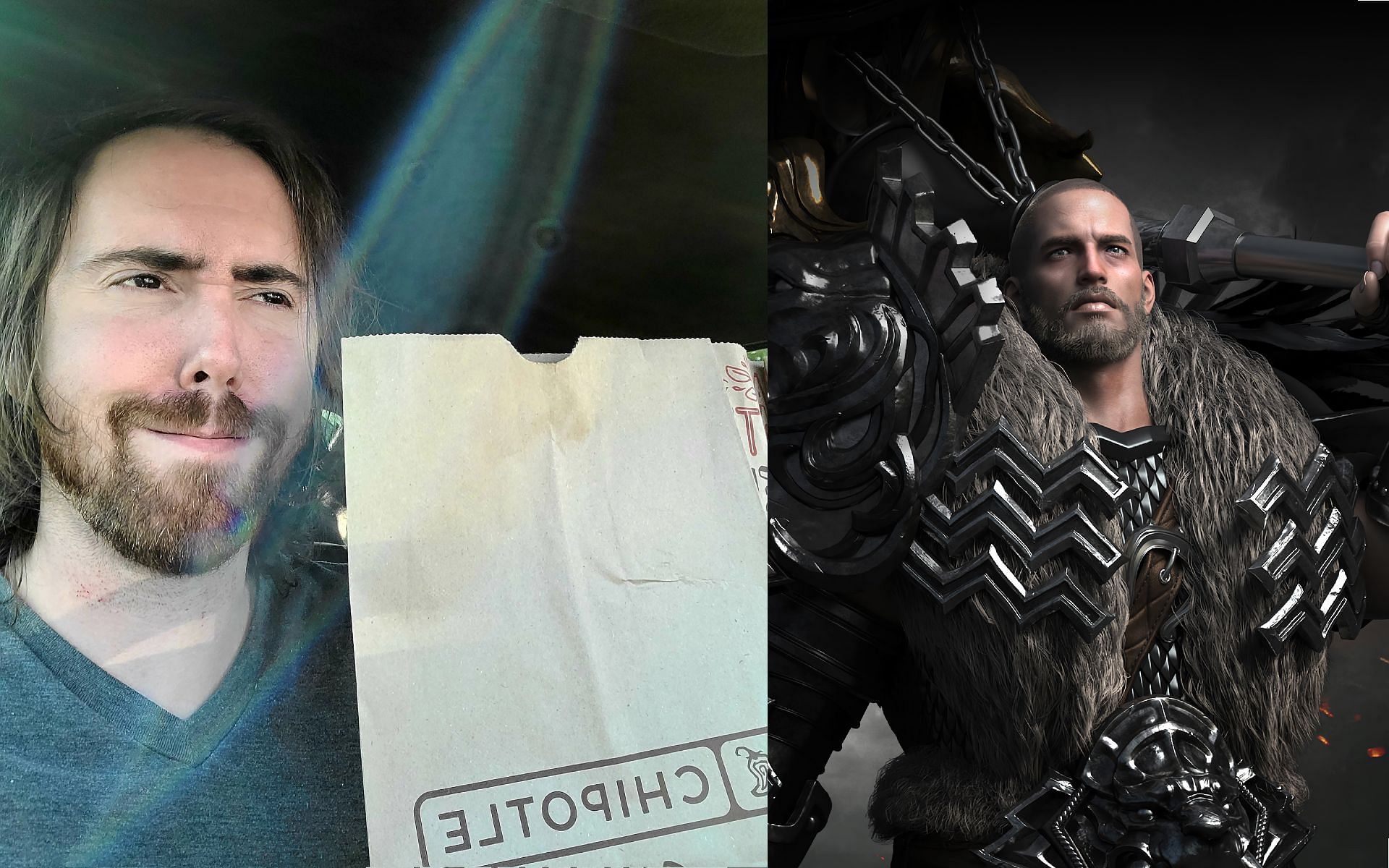 Twitch streamer Asmongold is in God of War Ragnarok (kind of)