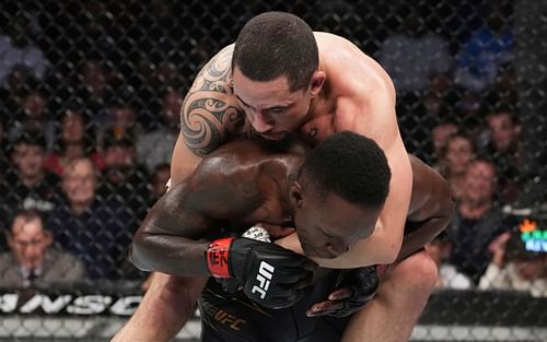 Robert Whittaker vs. Israel Adesanya via Twitter @MMAFighting