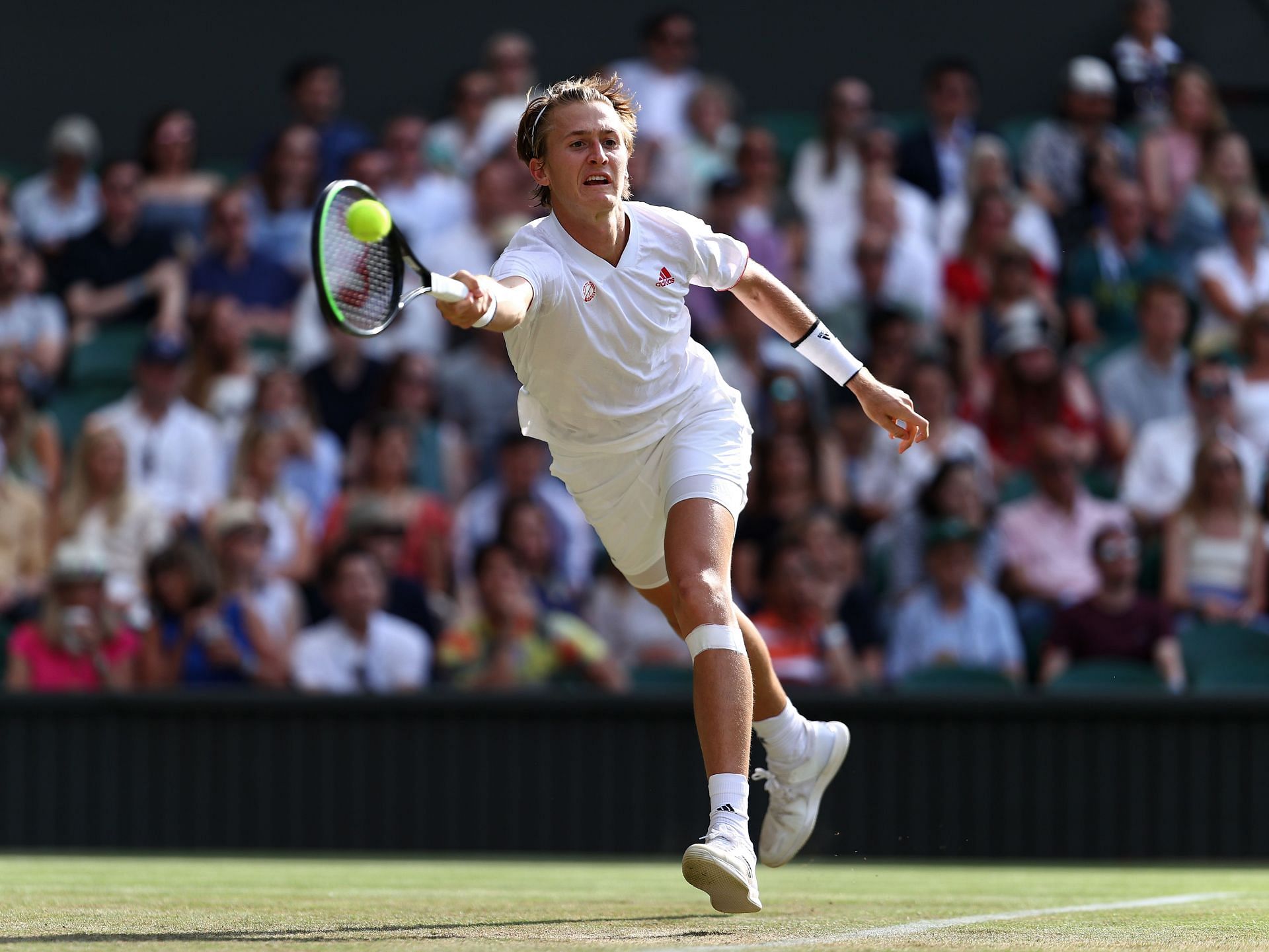 Sebastian Korda at the 2021 Wimbledon Championships.