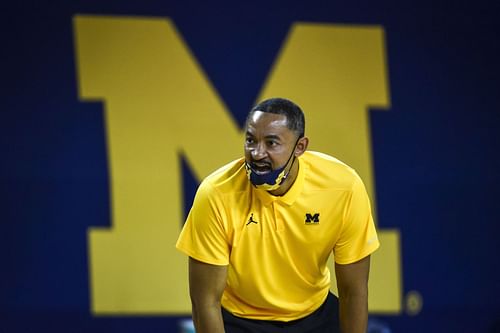 Michigan Wolverines coach Juwan Howard