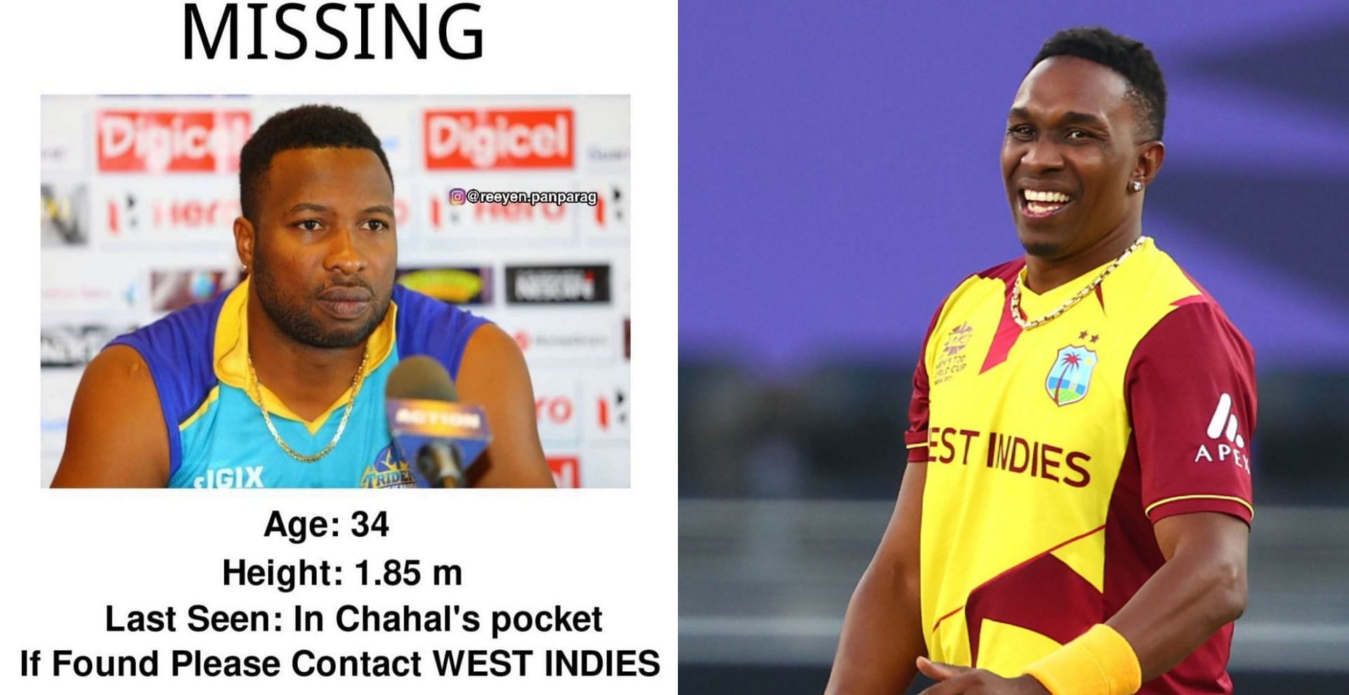 Dwayne Bravo fires shot at West Indies captain Kieron Pollard