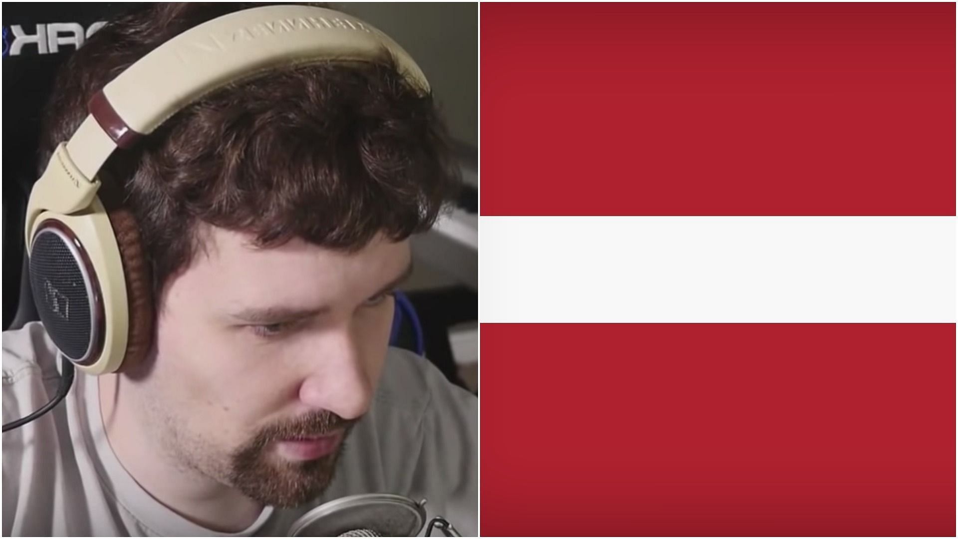 Destiny mispronounces the country of Latvia&#039;s name while discussing the latest news on the Russian invasion (Image via Sportskeeda)