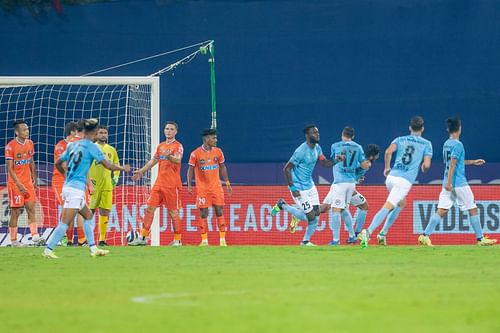 Enter caption Enter caption Enter caption Mumbai City FC won the game today (Image courtesy: ISL Media)