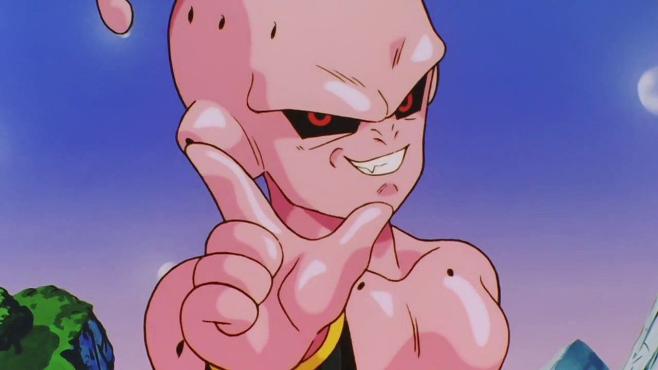 Kid Buu as seen in the Z anime (Image via Toei Animation)