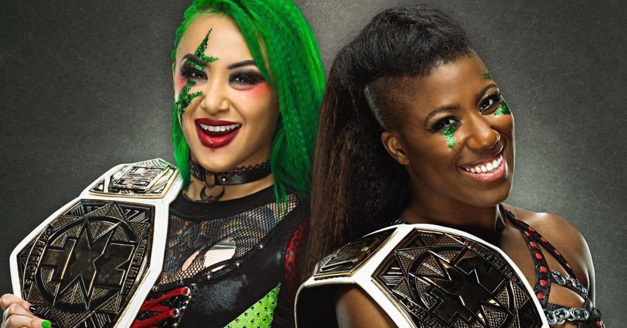 Ember Moon and Shotzi Blackheart held the NXT Women&#039;s Tag Titles for 55 days