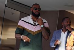 "Come on, Bron; You won a pandemic title 2 years ago" - Skip Bayless sounds off after LeBron James suggests a combined parade for Dodgers, Rams and LA Lakers