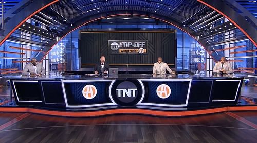 NBA on TNT crew [Source NewsCast Studio]