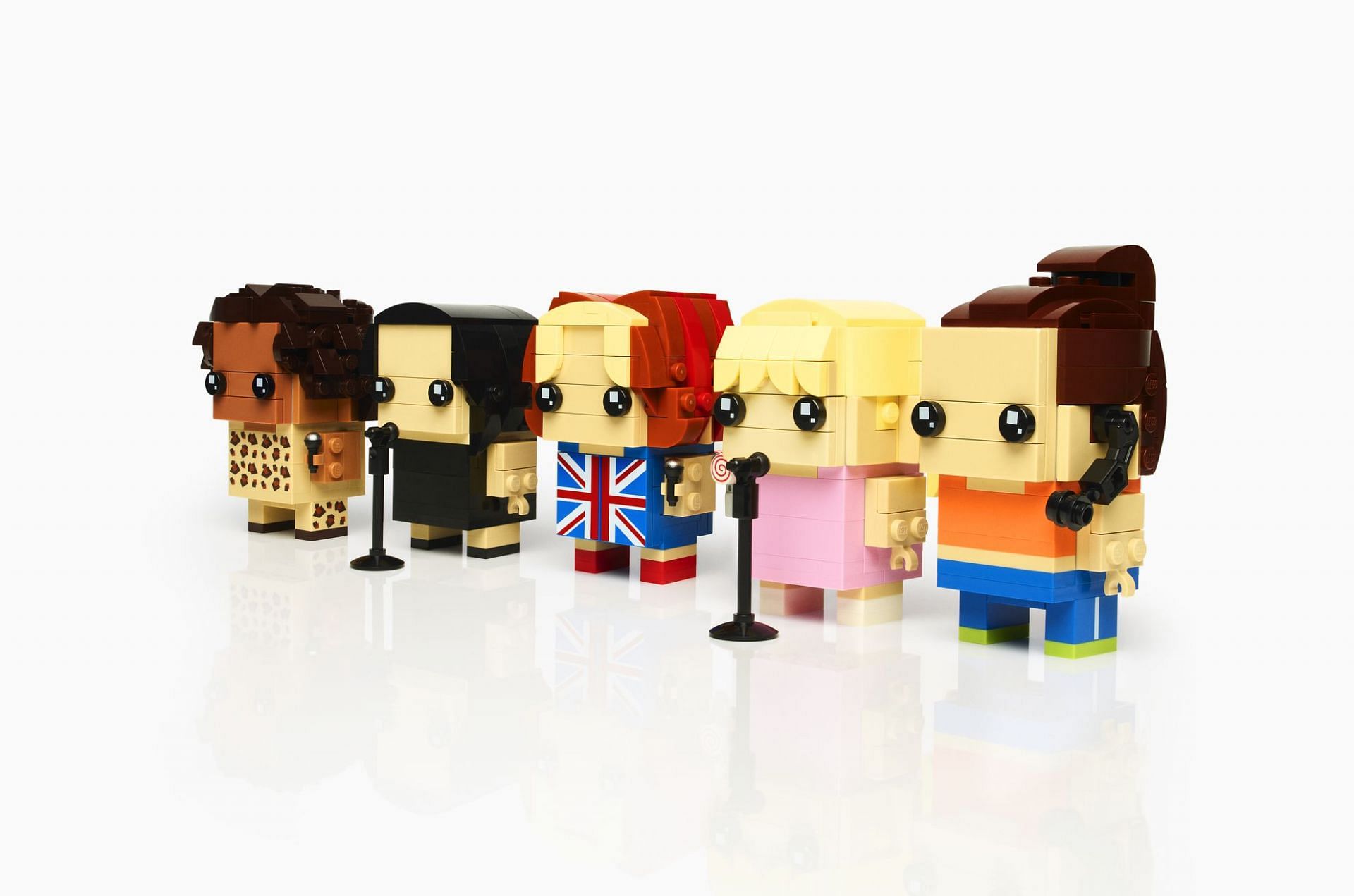 Spice Girls BrickHeadz (Image via Rankin/Lego)