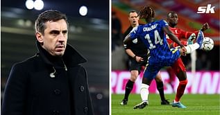 "That wasn’t great by Keita" - Gary Neville says Liverpool man's challenge on Chelsea's Chalobah looked 'a little dangerous'