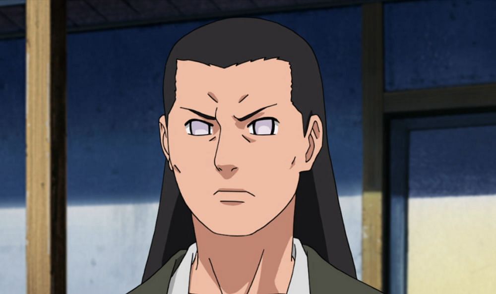 Hiashi Hyuga, as seen in the anime Naruto (Image via Studio Pierrot)