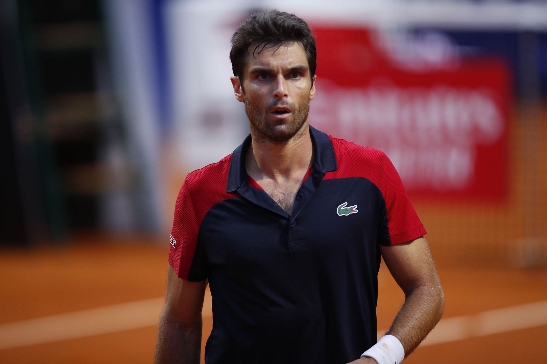 Pablo Andujar at the 2021 Barcelona Open.