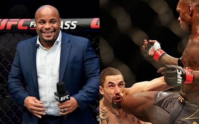 "If you're in a boring fight with Israel Adesanya, you're IN the fight" - Daniel Cormier on Robert Whittaker's UFC 271 performance