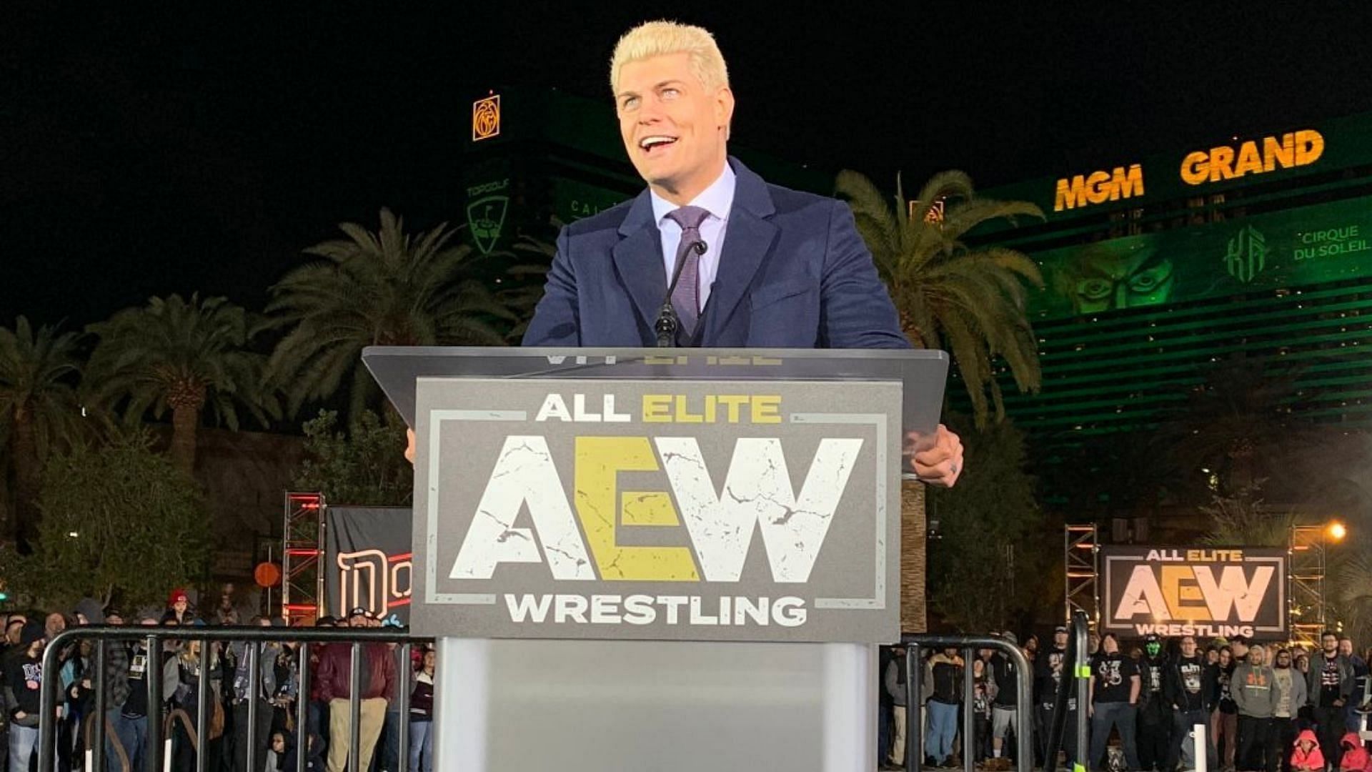 Cody Rhodes has departed the company he helped build