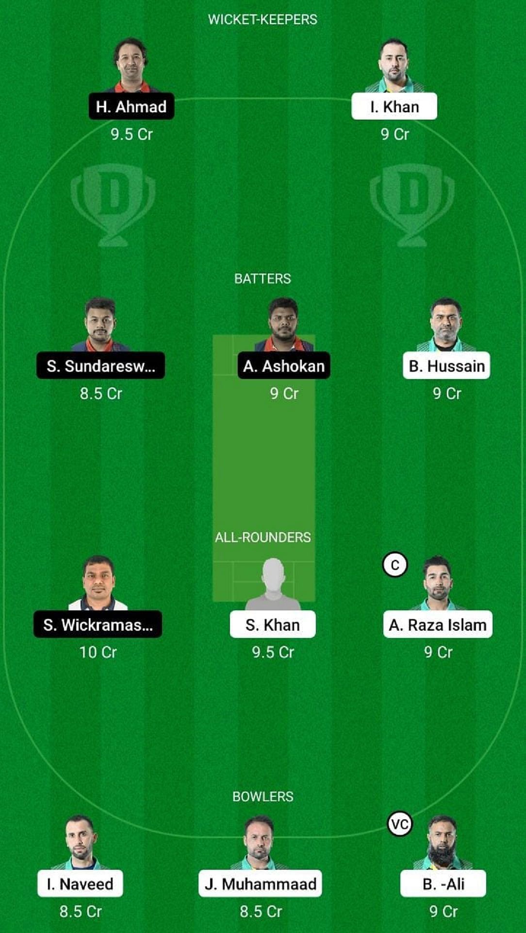 BRE vs PCK Dream11 Fantasy Suggestion #2