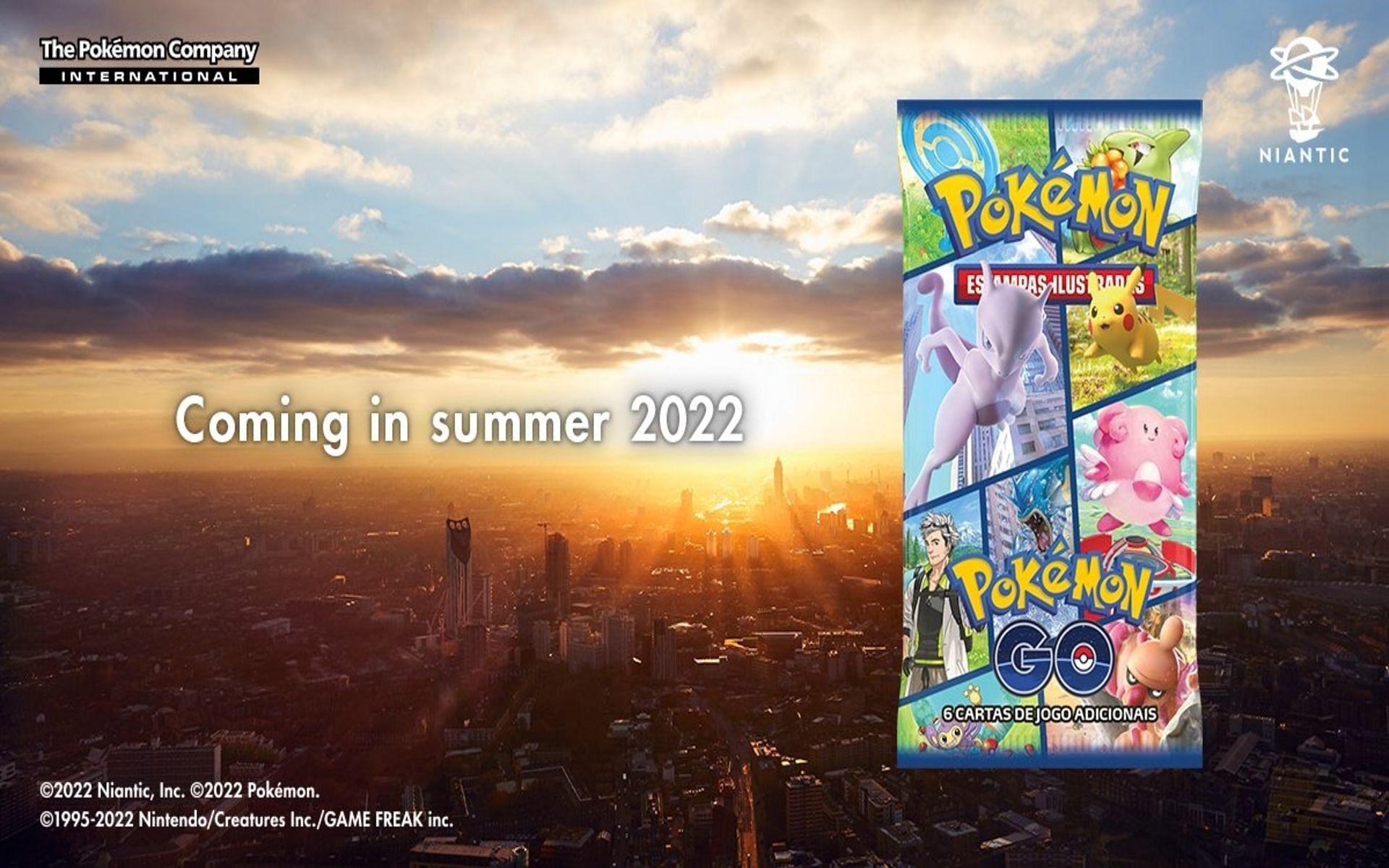 These cards will feature artwork from the phone app (Image via Niantic)