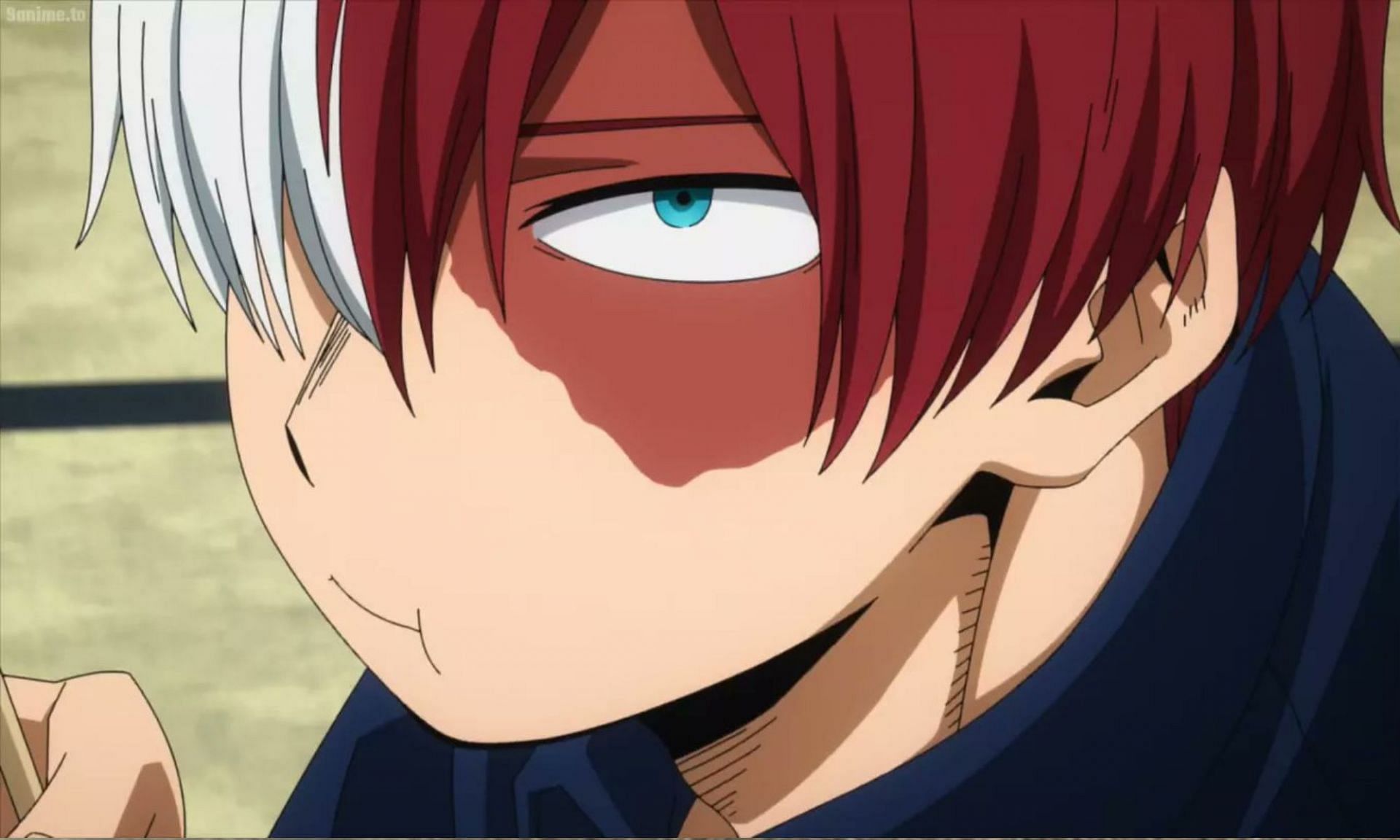 How did Todoroki from My Hero Academia get his scar?