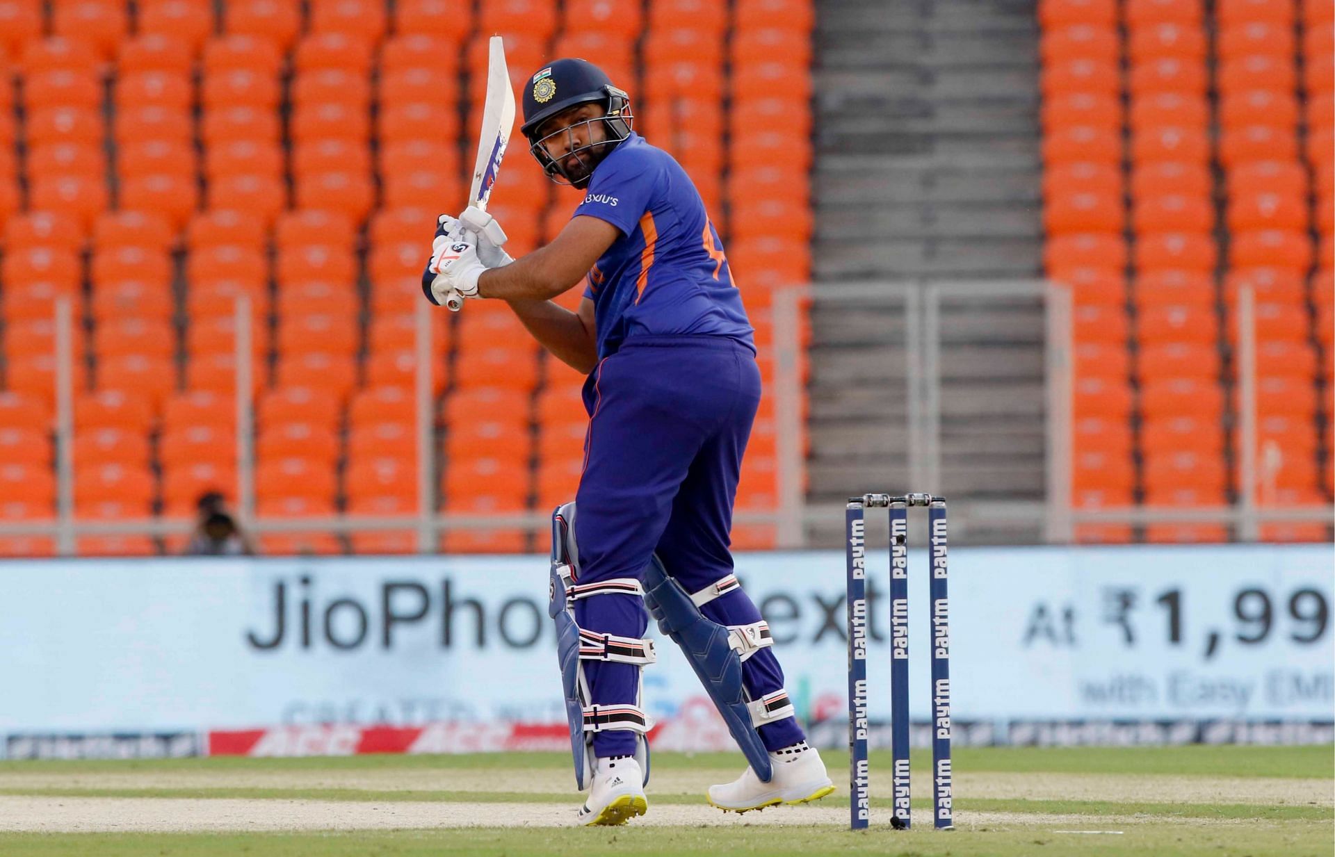 रोहित शर्मा ने काफी शानदार कप्तानी पहले वनडे में की (Photo Credit - BCCI)