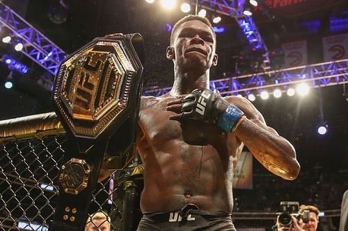 Israel Adesanya [Image courtesy of @espnmma on Twitter]