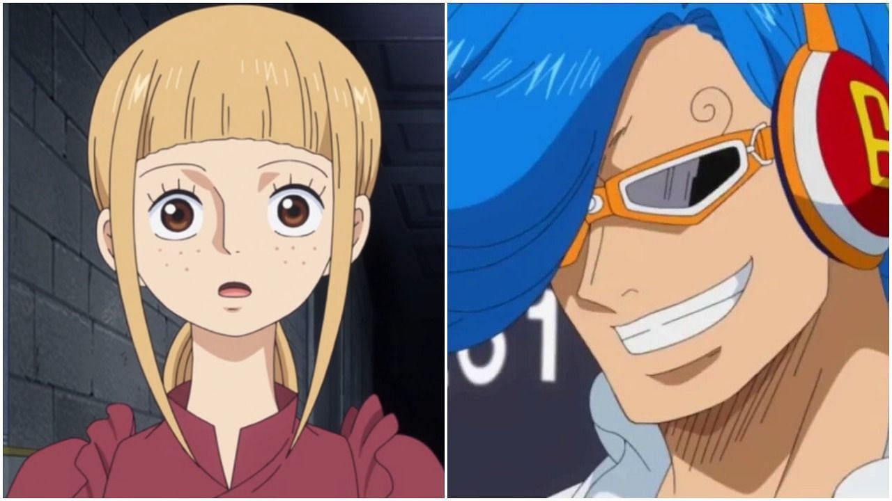 Cosette (left) and Niji (right) as seen in the One Piece anime (Image via Toei Animation)