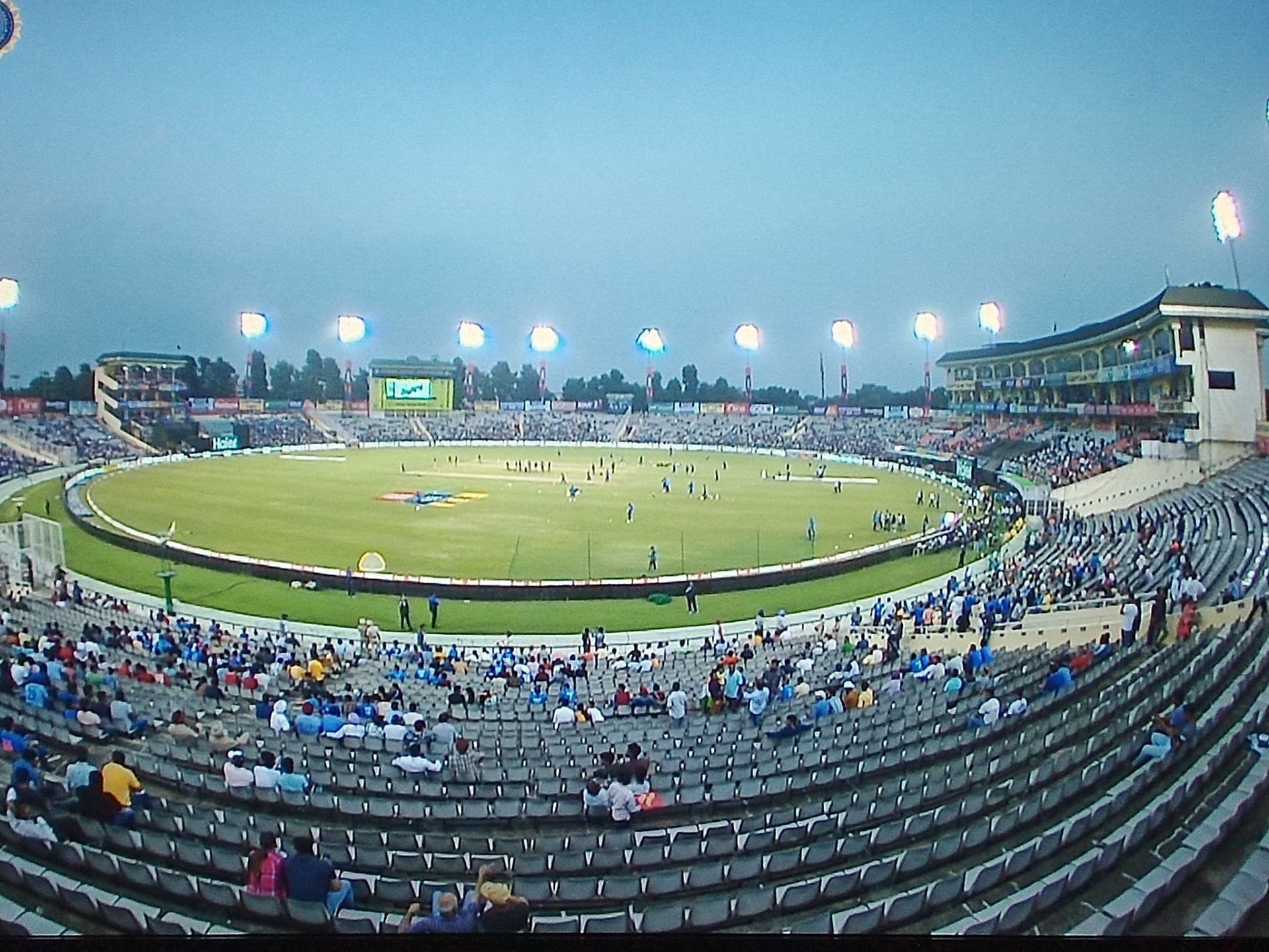 Mohali cricket stadium. (Image Credits: Twitter)
