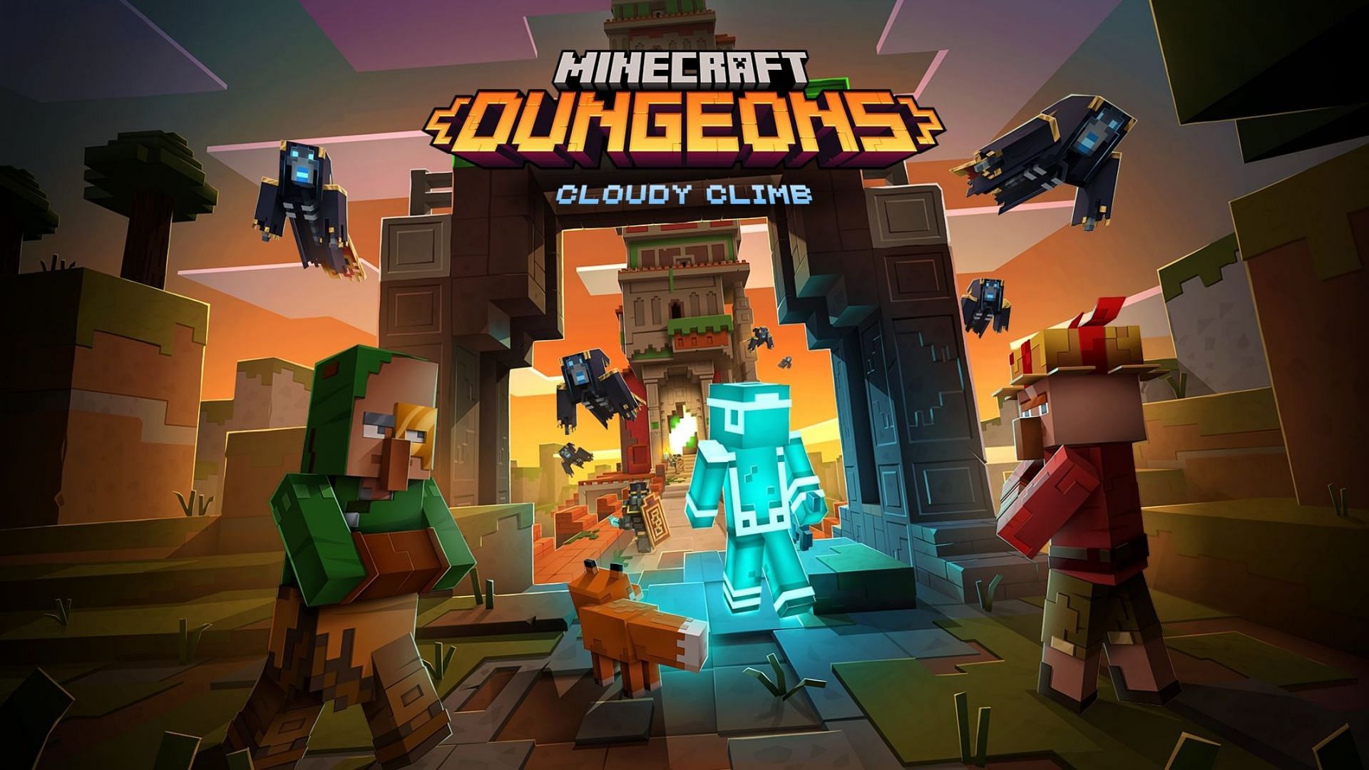 Minecraft Dungeons has reached another major milestone to celebrate (Image via Mojang)