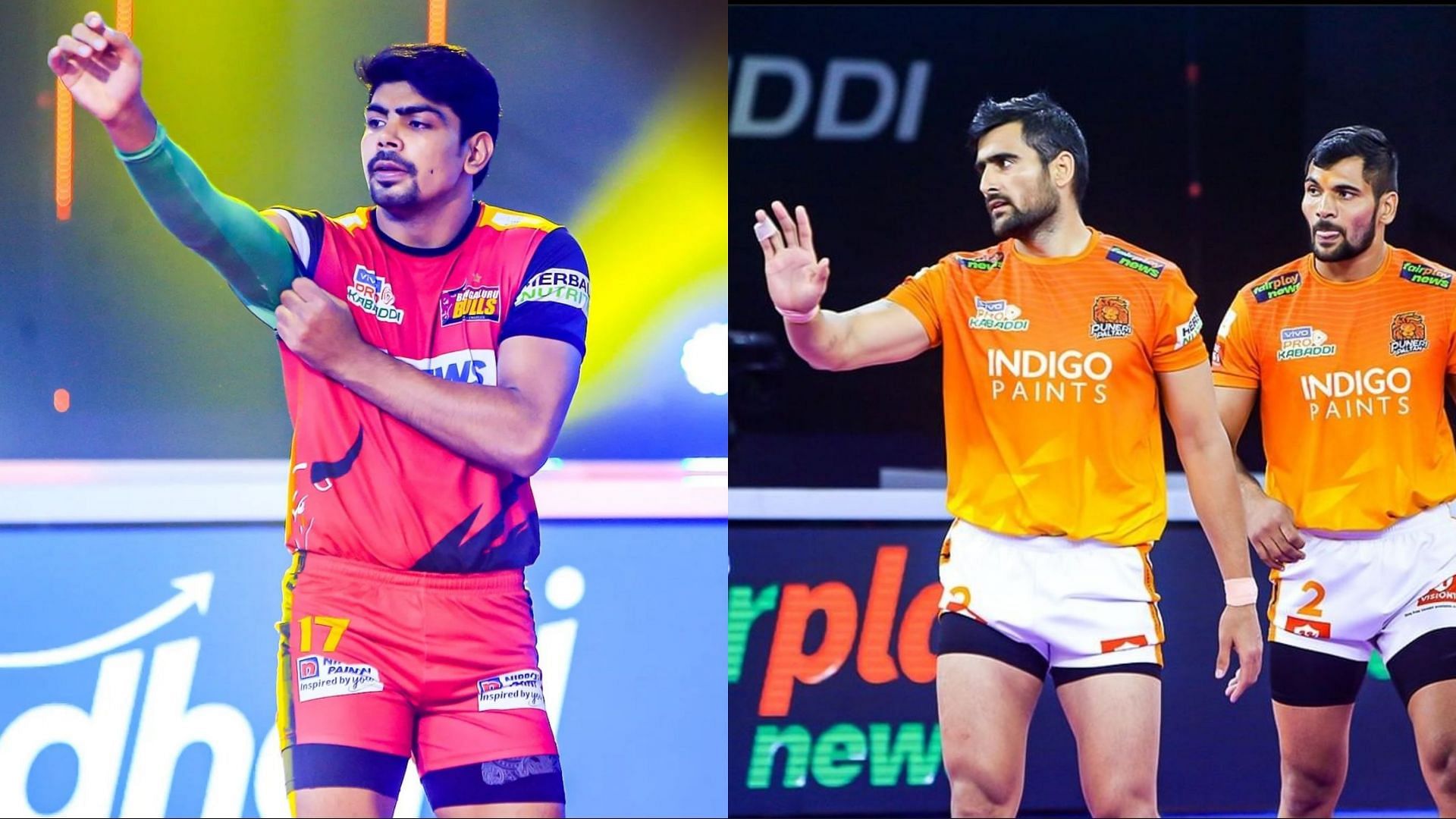 Bengaluru Bulls and Puneri Paltan are still alive in the race to Pro Kabaddi 2022 playoffs (Image Source: Instagram/PKL)