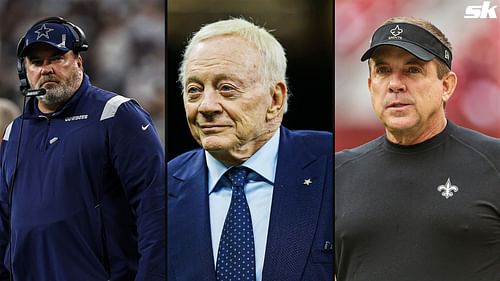 Mike McCarthy, Jerry Jones, and Sean Payton