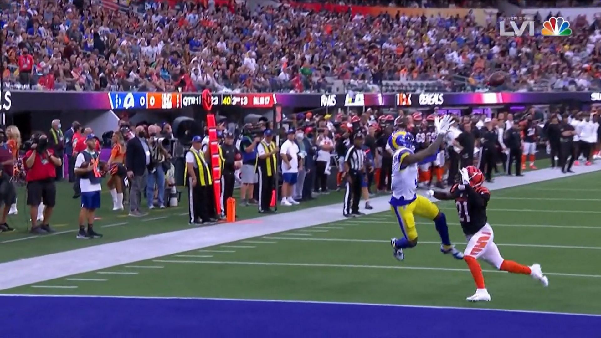 Odell Beckham Jr. Fired Up After First Catch Since Super Bowl LVI