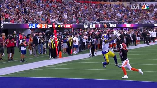 Beckham Jr. with a spectacular catch for the games first touchdown