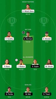 Aryan Club Women vs Town Club Women Dream11 Fantasy Suggestion #1.