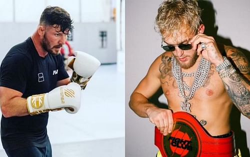 Michael Bisping and Jake Paul [Images Courtesy: @mikebisping @jakepaul on Instagram]