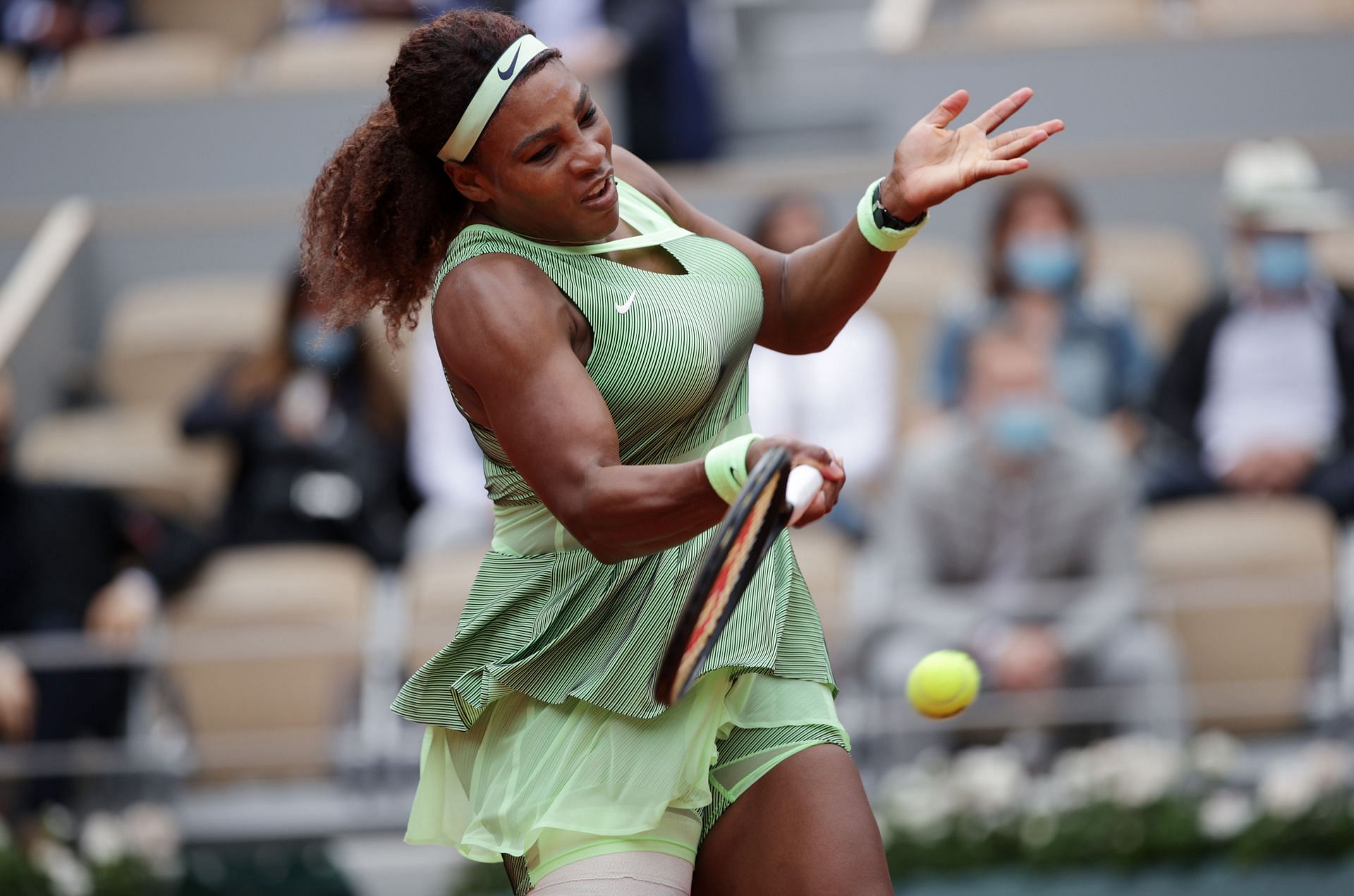 Williams' ranking dropped to 244th after the Australian Open