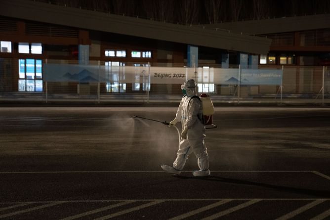China reports jump in COVID 19 cases among Olympic athletes and staff, 11 people hospitalized