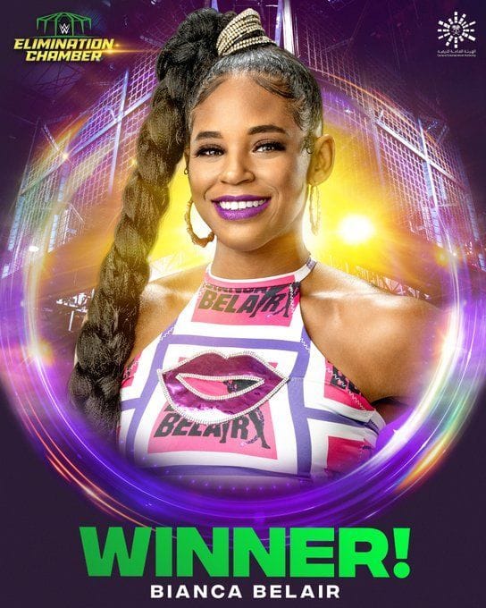 Bianca Belair Wins The Women S Elimination Chamber Match