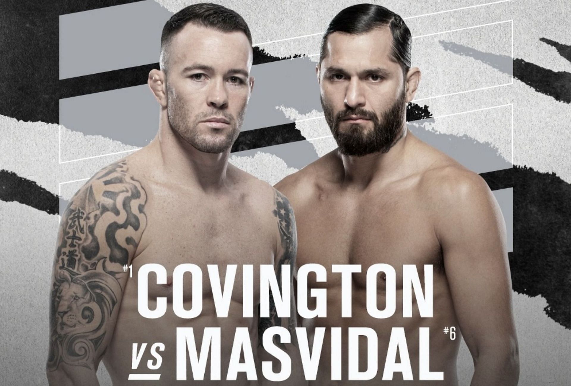 Colby Covington (left) and Jorge Masvidal (right) PC: UFC on Instagram
