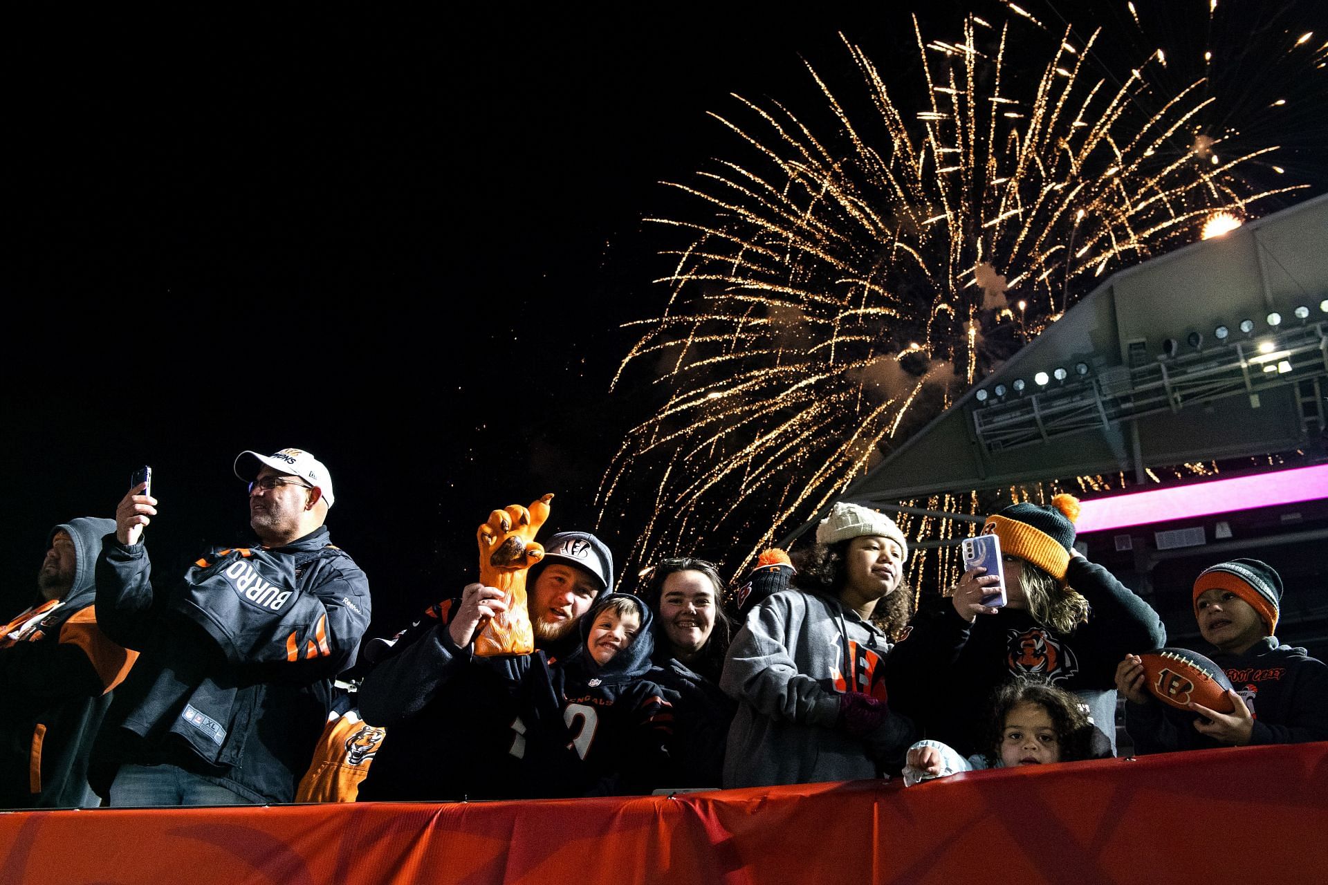 Cincinnati Bengals Fan Rally Ahead Of Super Bowl LVI