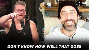 "I don’t know how that goes over well at all" - Pat McAfee hints at Aaron Rodgers making a decision on Packers future during his podcast