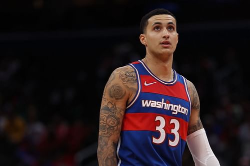 Washington Wizards forward Kyle Kuzma comments on a LeBron James report.